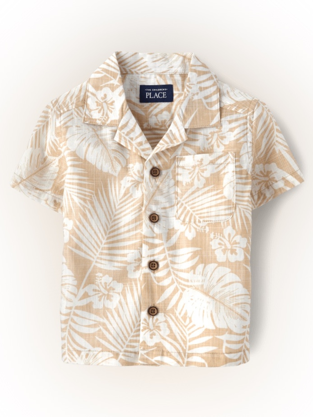 The Children’s Place Tropical Button Up Shirt